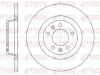 Bremsscheibe Hinterachse REMSA 61053.00