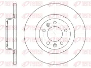 Bremsscheibe Hinterachse REMSA 61053.00