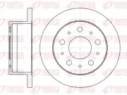 Bremsscheibe Hinterachse REMSA 61056.00