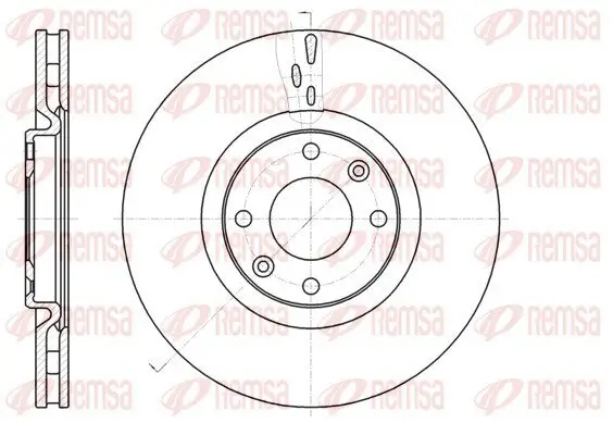 Bremsscheibe REMSA 61059.10