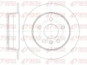 Bremsscheibe Hinterachse REMSA 61065.00