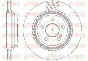 Bremsscheibe Hinterachse REMSA 61072.10