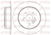 Bremsscheibe Hinterachse REMSA 61089.00