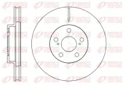 Bremsscheibe Vorderachse REMSA 61093.10