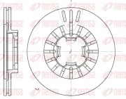 Bremsscheibe Vorderachse REMSA 61109.10