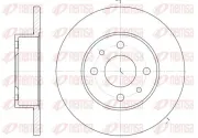 Bremsscheibe Vorderachse REMSA 6111.00