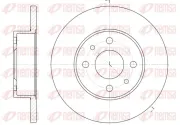 Bremsscheibe Vorderachse REMSA 6111.00