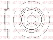 Bremsscheibe Hinterachse REMSA 61113.00