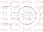 Bremsscheibe Hinterachse REMSA 61120.00