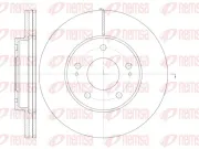 Bremsscheibe Vorderachse REMSA 61130.10