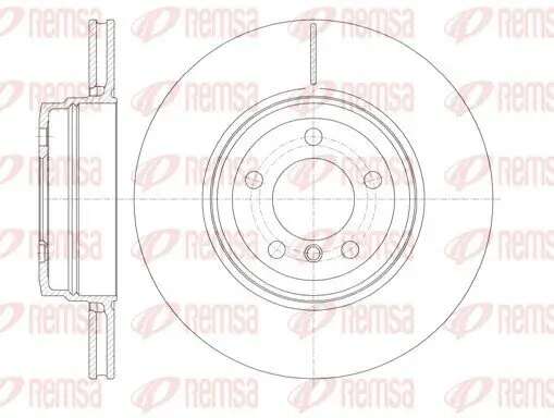 Bremsscheibe REMSA 61141.10