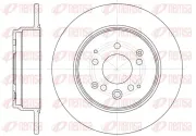 Bremsscheibe Hinterachse REMSA 61157.00