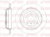 Bremsscheibe Hinterachse REMSA 61166.00