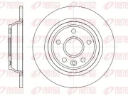 Bremsscheibe Hinterachse REMSA 61167.00