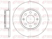 Bremsscheibe REMSA 61209.00