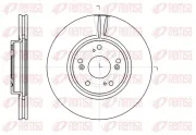 Bremsscheibe Vorderachse REMSA 61218.10