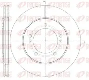 Bremsscheibe Vorderachse REMSA 61233.10