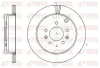 Bremsscheibe Hinterachse REMSA 61237.10