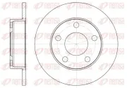 Bremsscheibe REMSA 6124.00