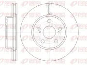 Bremsscheibe Vorderachse REMSA 61250.10