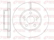Bremsscheibe Vorderachse REMSA 61250.10