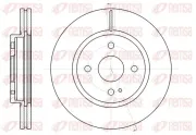 Bremsscheibe Vorderachse REMSA 61266.10