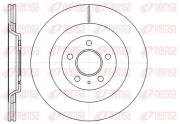Bremsscheibe Hinterachse REMSA 61267.10