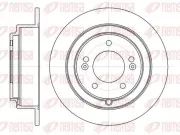 Bremsscheibe Hinterachse REMSA 61276.00