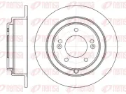 Bremsscheibe Hinterachse REMSA 61276.00