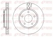 Bremsscheibe Vorderachse REMSA 61291.10