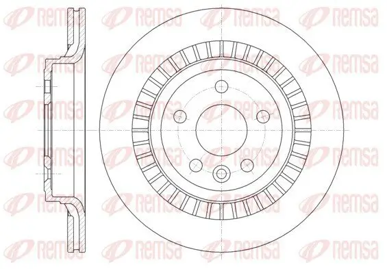 Bremsscheibe REMSA 61320.10