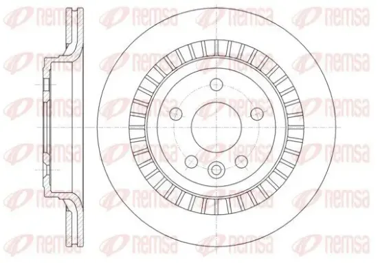 Bremsscheibe REMSA 61320.10 Bild Bremsscheibe REMSA 61320.10