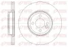 Bremsscheibe Vorderachse REMSA 61334.10