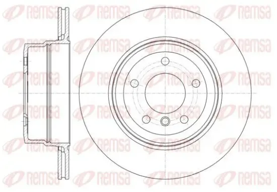 Bremsscheibe Hinterachse REMSA 61336.10 Bild Bremsscheibe Hinterachse REMSA 61336.10
