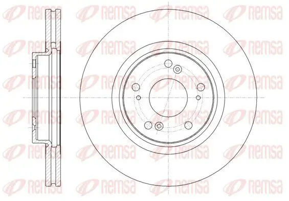 Bremsscheibe Vorderachse REMSA 61359.10