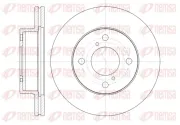 Bremsscheibe Vorderachse REMSA 61371.10