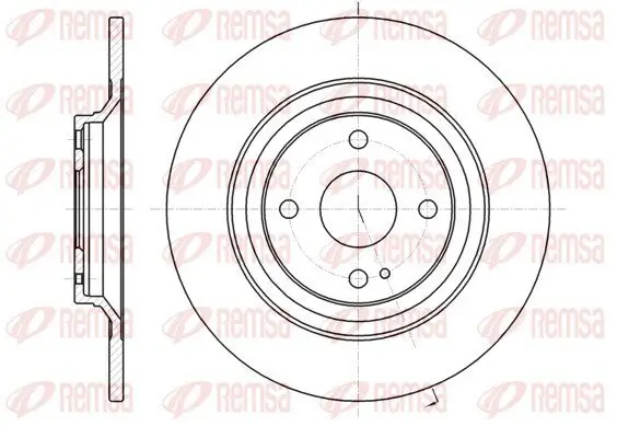 Bremsscheibe REMSA 61379.00