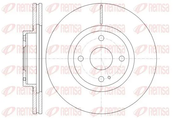 Bremsscheibe REMSA 61380.10