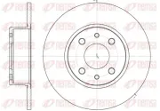 Bremsscheibe Hinterachse REMSA 6150.00