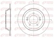 Bremsscheibe Hinterachse REMSA 61572.00