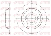Bremsscheibe Hinterachse REMSA 61572.00