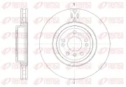 Bremsscheibe Vorderachse REMSA 61576.10