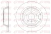 Bremsscheibe Hinterachse REMSA 61577.00