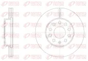 Bremsscheibe Vorderachse REMSA 61586.10