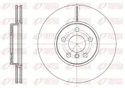 Bremsscheibe Vorderachse REMSA 61596.10