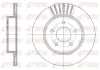 Bremsscheibe Hinterachse REMSA 61623.10