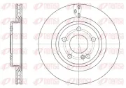 Bremsscheibe Hinterachse REMSA 61633.10