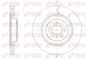 Bremsscheibe Vorderachse REMSA 61634.10