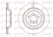 Bremsscheibe Hinterachse REMSA 61636.10