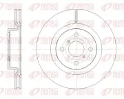 Bremsscheibe Vorderachse REMSA 61656.10